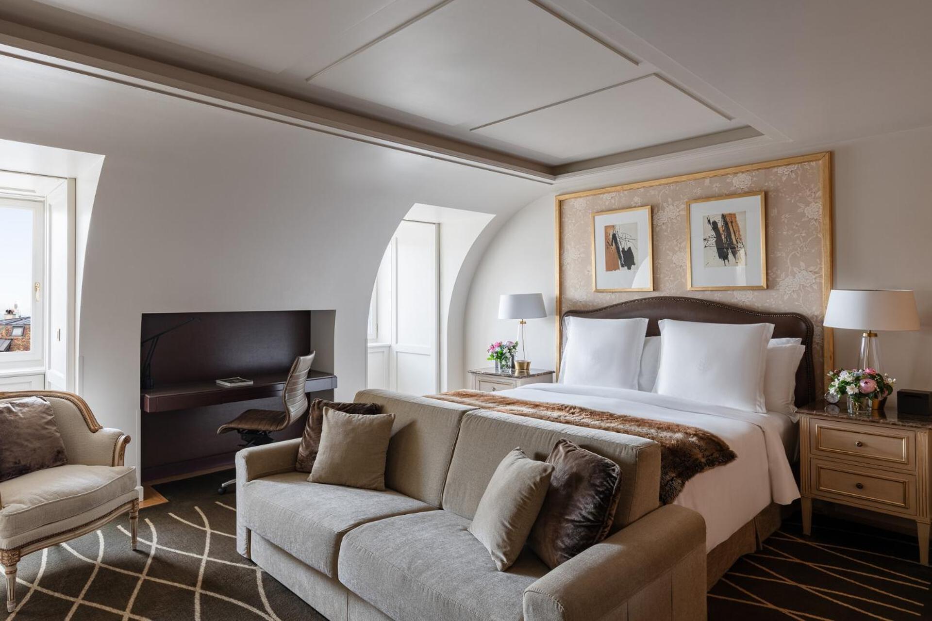 Four Seasons Hotel Des Bergues Genebra Quarto foto